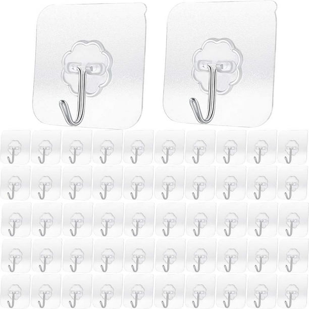 Reusable Wall Hooks Self Adhesive Sticky Picture Hangers Stick